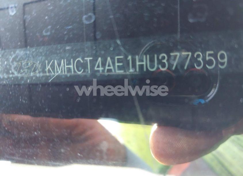 Photo 9 of 2017 Hyundai Accent VALUE EDITION (VIN KMHCT4AE1HU377359)