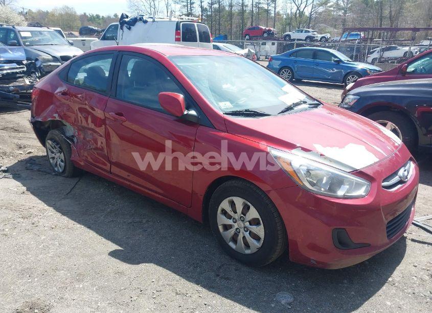 2017 Hyundai Accent SE (VIN KMHCT4AE2HU380822) main photo