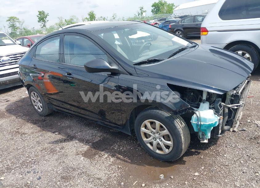 2012 Hyundai Accent GLS (VIN KMHCT4AE3CU046923) main photo