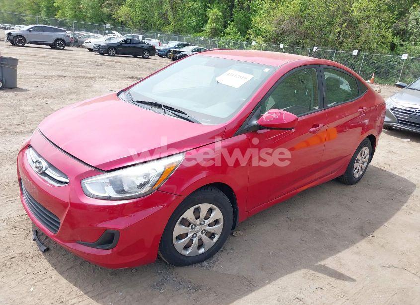 Photo 2 of 2016 Hyundai Accent SE (VIN KMHCT4AE3GU111128)
