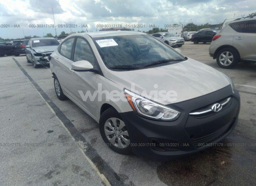 2016 Hyundai Accent SE (VIN KMHCT4AE3GU137129) main photo