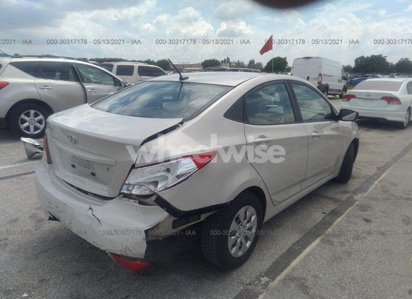 Photo 4 of 2016 Hyundai Accent SE (VIN KMHCT4AE3GU137129)