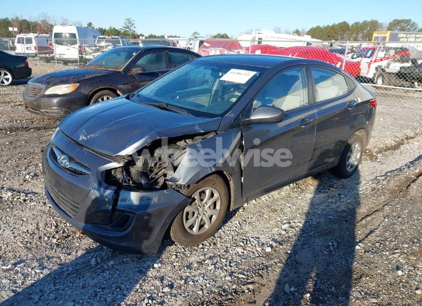 Photo 2 of 2012 Hyundai Accent GLS (VIN KMHCT4AE4CU172109)