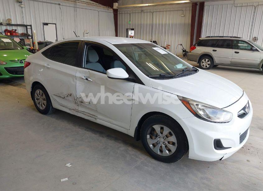 2016 Hyundai Accent SE (VIN KMHCT4AE4GU989554) main photo