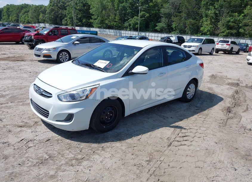 Photo 2 of 2016 Hyundai Accent SE (VIN KMHCT4AE5GU962816)