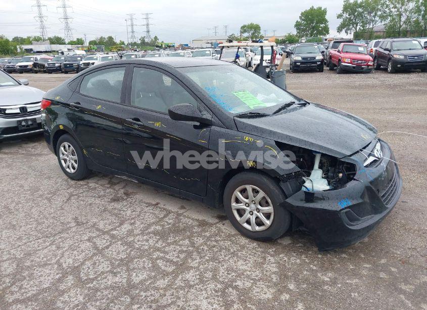 2013 Hyundai Accent GLS (VIN KMHCT4AE6DU494641) main photo