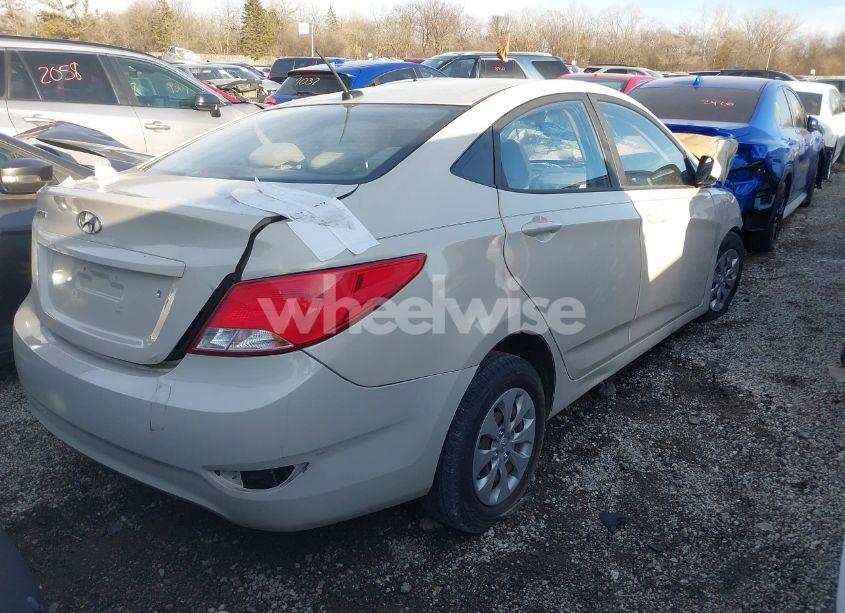 Photo 4 of 2016 Hyundai Accent SE (VIN KMHCT4AE6GU080361)