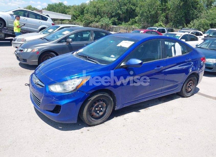 Photo 2 of 2013 Hyundai Accent GLS (VIN KMHCT4AE7DU498410)