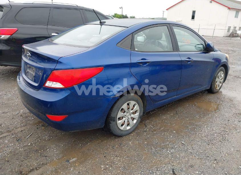 Photo 4 of 2016 Hyundai Accent SE (VIN KMHCT4AE8GU062685)