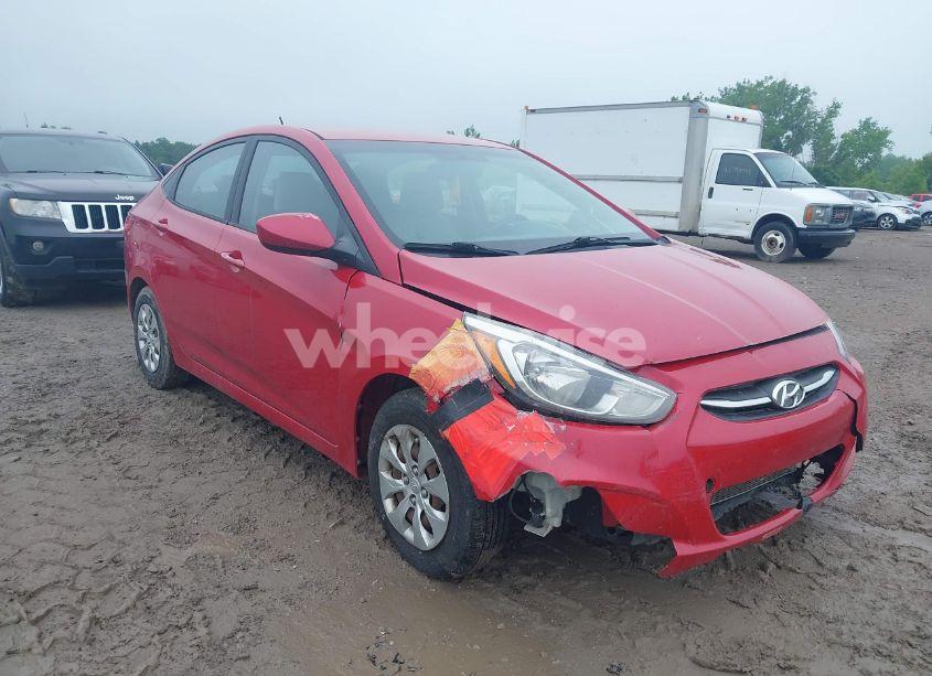 2016 Hyundai Accent SE (VIN KMHCT4AE8GU981392) main photo