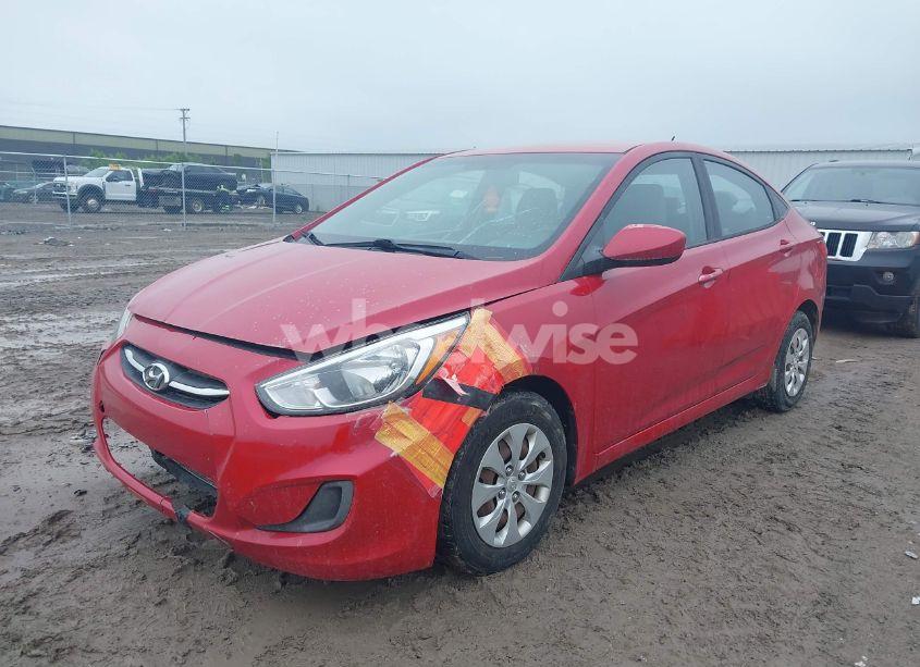 Photo 2 of 2016 Hyundai Accent SE (VIN KMHCT4AE8GU981392)