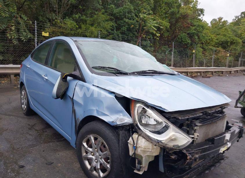 2013 Hyundai Accent GLS (VIN KMHCT4AE9DU347746) main photo