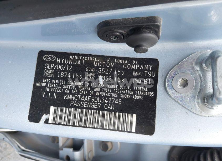 Photo 9 of 2013 Hyundai Accent GLS (VIN KMHCT4AE9DU347746)