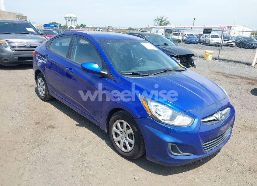 2014 Hyundai Accent GLS (VIN KMHCT4AEXEU685576) main photo