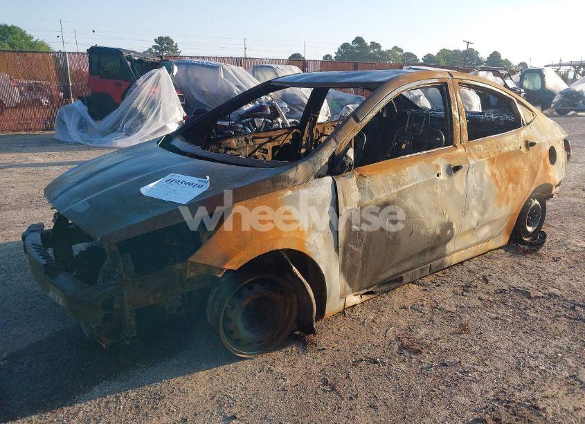 Photo 2 of 2017 Hyundai Accent SE (VIN KMHCT4AEXHU306855)