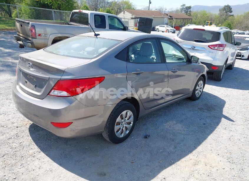 Photo 4 of 2017 Hyundai Accent SE (VIN KMHCT4AEXHU369440)