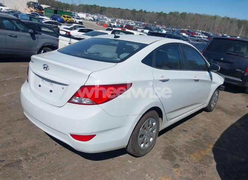Photo 4 of 2017 Hyundai Accent SE (VIN KMHCT4AEXHU375996)