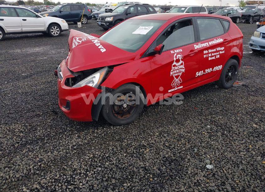 Photo 2 of 2012 Hyundai Accent GS (VIN KMHCT5AE0CU023203)