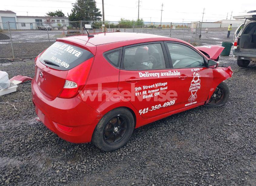 Photo 4 of 2012 Hyundai Accent GS (VIN KMHCT5AE0CU023203)