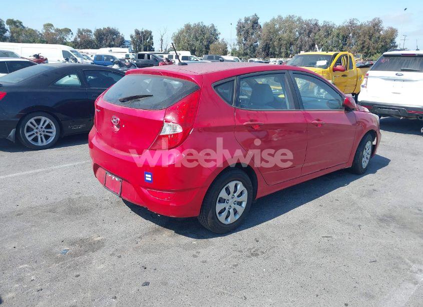 Photo 4 of 2016 Hyundai Accent SE (VIN KMHCT5AE8GU260608)