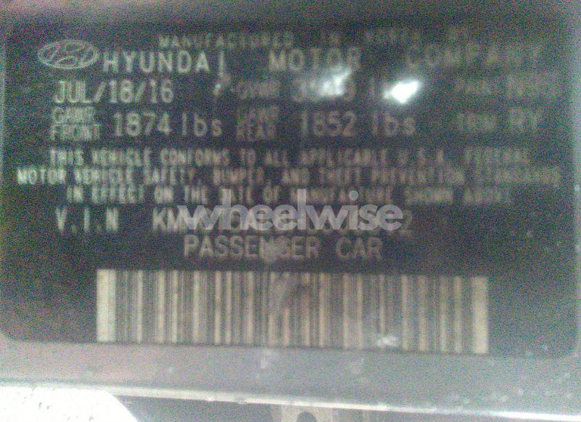 Photo 9 of 2017 Hyundai Accent SE (VIN KMHCT5AE8HU306312)