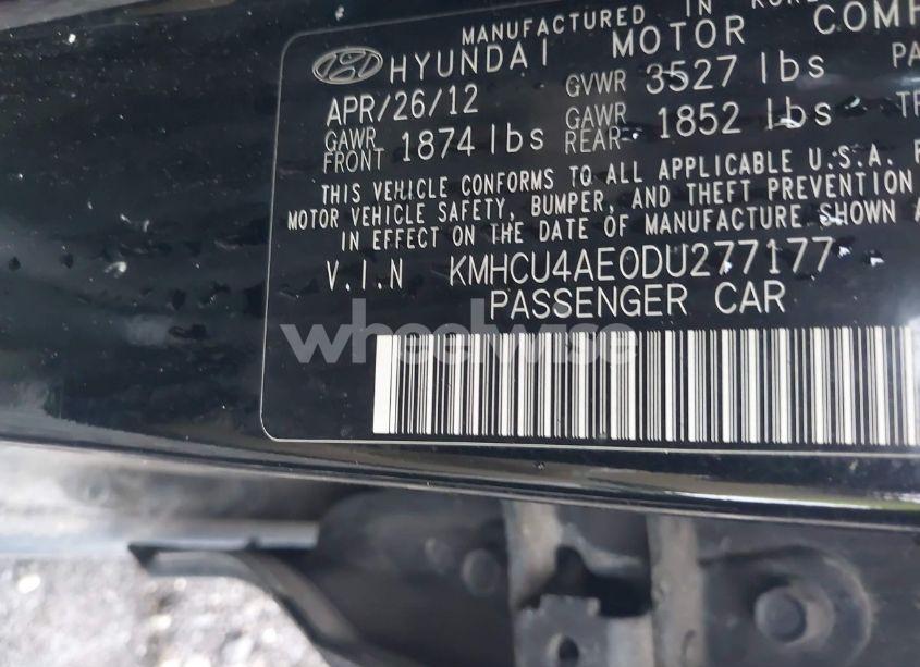 Photo 9 of 2013 Hyundai Accent GLS (VIN KMHCU4AE0DU277177)