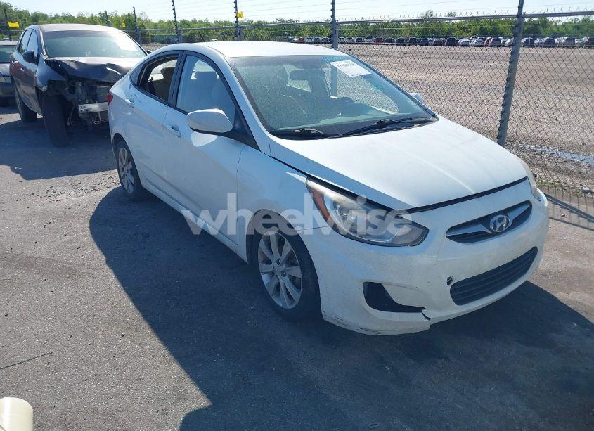 2012 Hyundai Accent GLS (VIN KMHCU4AE1CU254263) main photo