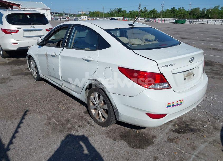 Photo 3 of 2012 Hyundai Accent GLS (VIN KMHCU4AE1CU254263)
