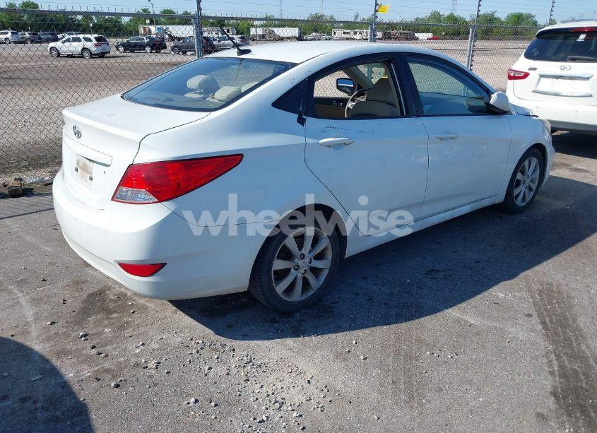 Photo 4 of 2012 Hyundai Accent GLS (VIN KMHCU4AE1CU254263)