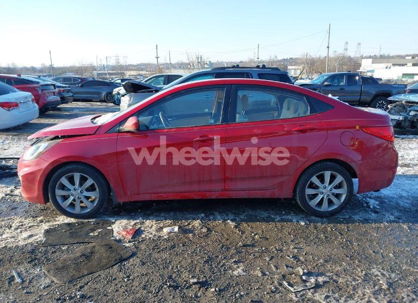 Photo 13 of 2013 Hyundai Accent GLS (VIN KMHCU4AE1DU319310)