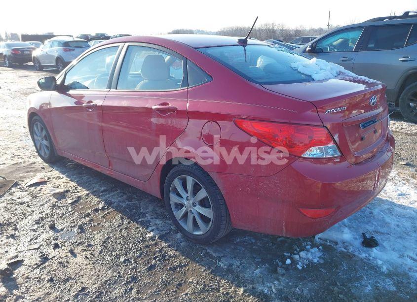 Photo 3 of 2013 Hyundai Accent GLS (VIN KMHCU4AE1DU319310)