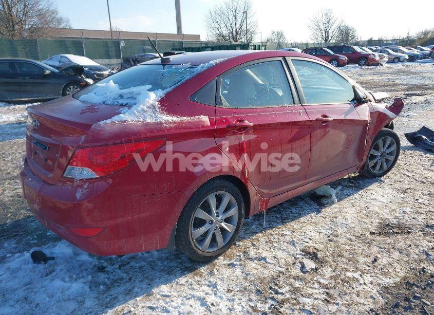Photo 4 of 2013 Hyundai Accent GLS (VIN KMHCU4AE1DU319310)