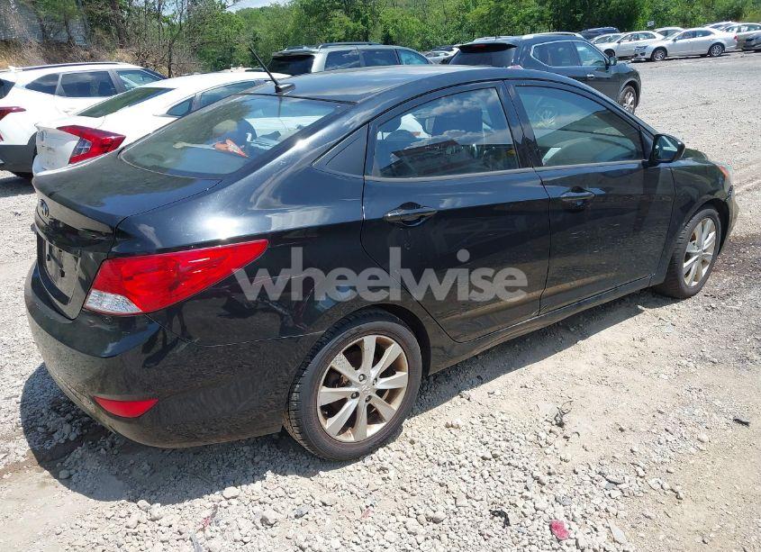 Photo 4 of 2013 Hyundai Accent GLS (VIN KMHCU4AE4DU576428)