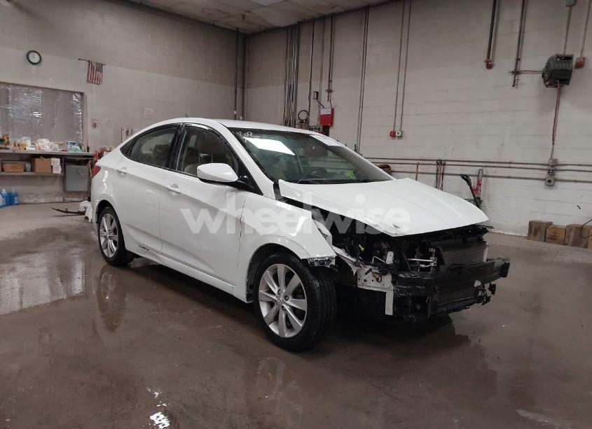 2014 Hyundai Accent GLS (VIN KMHCU4AE4EU756106) main photo
