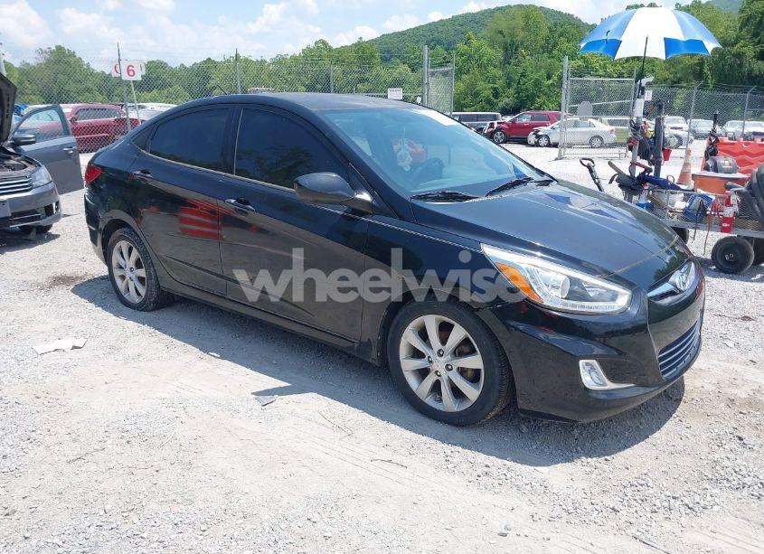 2014 Hyundai Accent GLS (VIN KMHCU4AE5EU619479) main photo