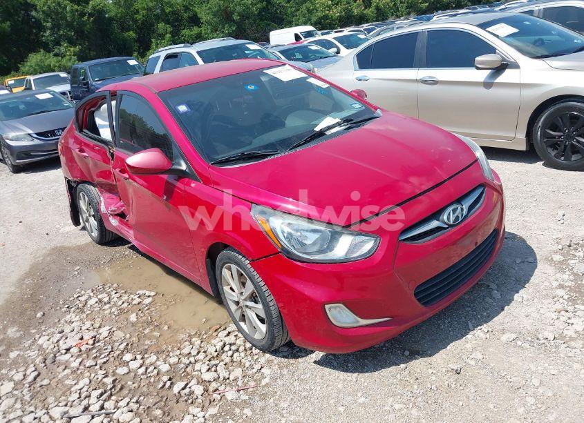 2013 Hyundai Accent GLS (VIN KMHCU4AE6DU350942) main photo