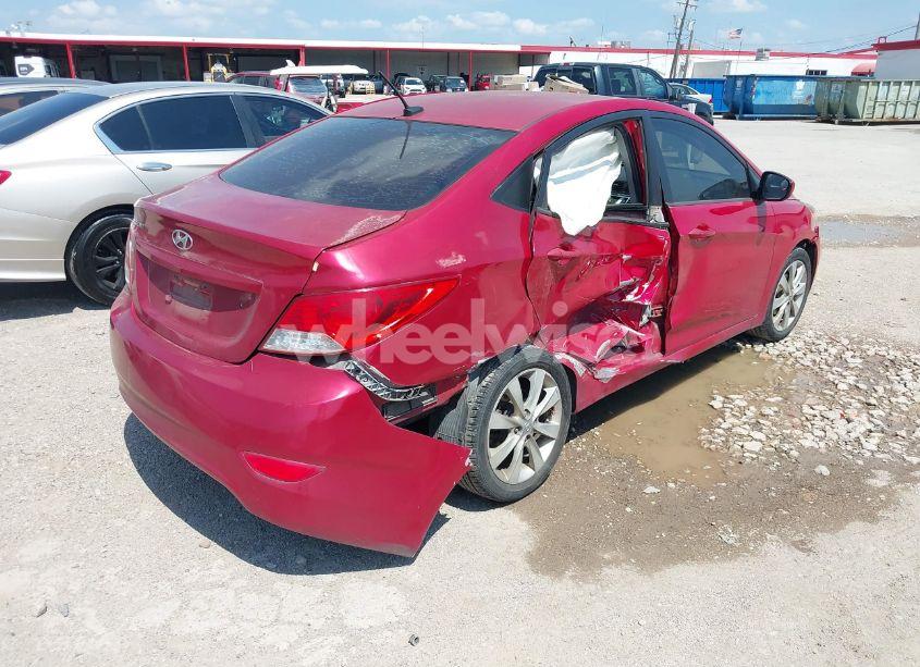 Photo 4 of 2013 Hyundai Accent GLS (VIN KMHCU4AE6DU350942)