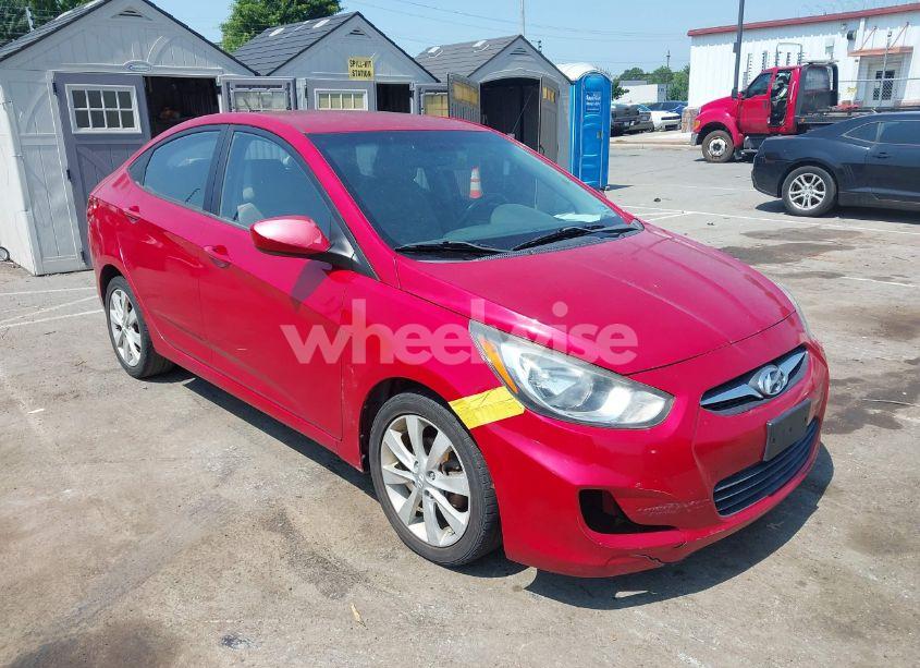 2012 Hyundai Accent GLS (VIN KMHCU4AE7CU099833) main photo