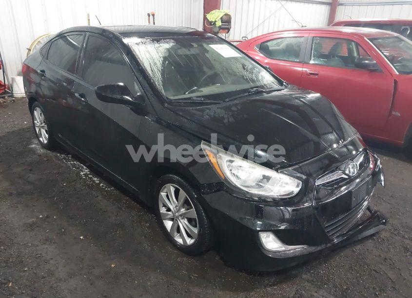 2012 Hyundai Accent GLS (VIN KMHCU4AEXCU059553) main photo