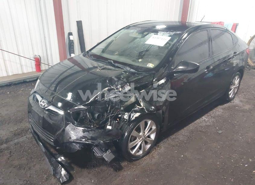Photo 2 of 2012 Hyundai Accent GLS (VIN KMHCU4AEXCU059553)