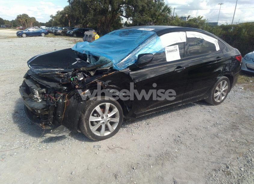 Photo 2 of 2014 Hyundai Accent GLS (VIN KMHCU4AEXEU769278)