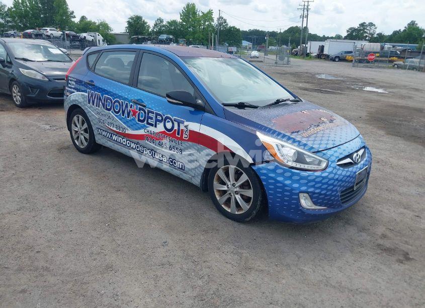 2014 Hyundai Accent SE (VIN KMHCU5AE9EU182785) main photo