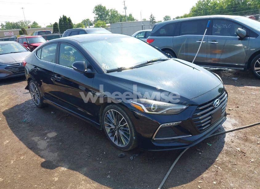 2018 Hyundai Elantra SPORT (VIN KMHD04LB0JU703254) main photo