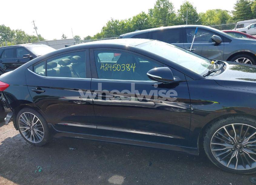 Photo 14 of 2018 Hyundai Elantra SPORT (VIN KMHD04LB0JU703254)