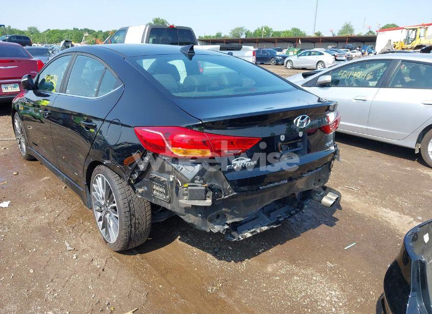 Photo 6 of 2018 Hyundai Elantra SPORT (VIN KMHD04LB0JU703254)