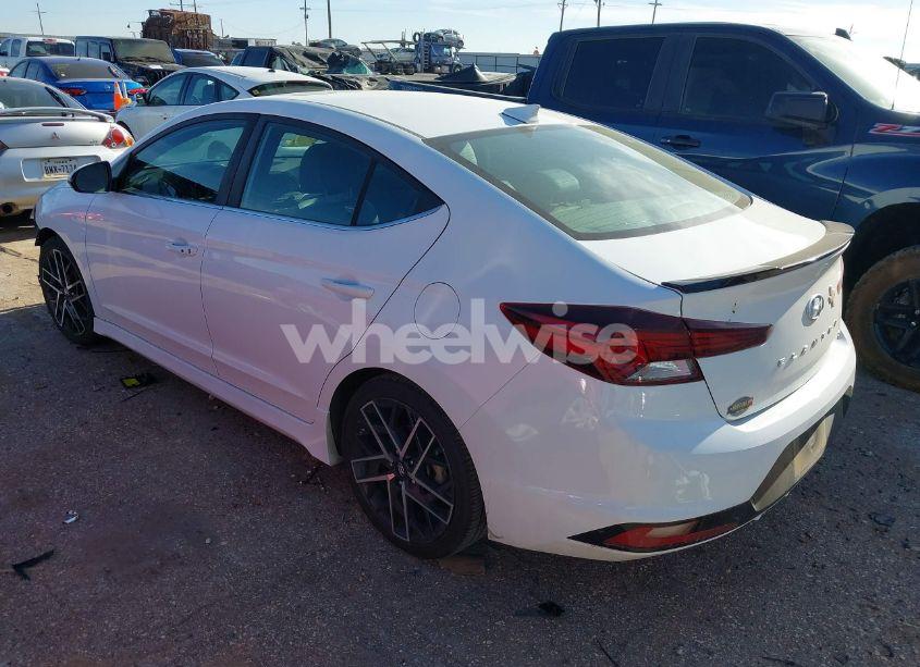 Photo 3 of 2020 Hyundai Elantra SPORT (VIN KMHD04LB5LU961269)