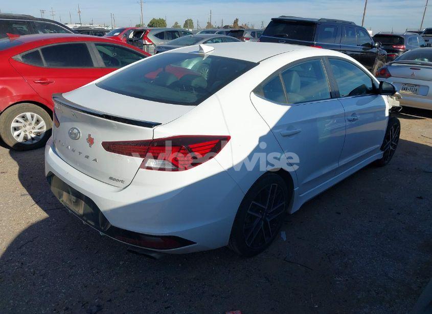 Photo 4 of 2020 Hyundai Elantra SPORT (VIN KMHD04LB5LU961269)