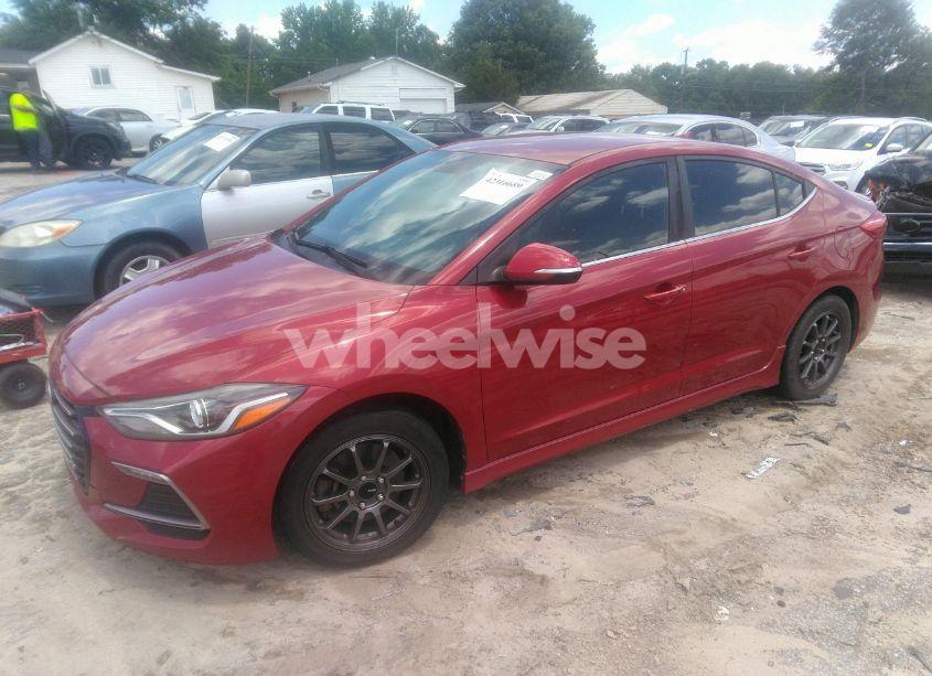 Photo 2 of 2017 Hyundai Elantra SPORT (VIN KMHD04LB6HU362856)