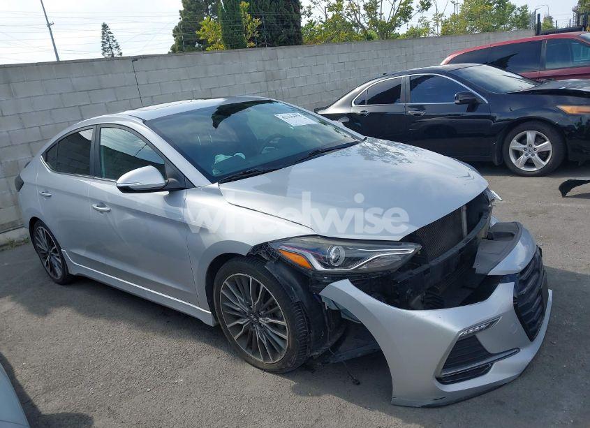 Photo 14 of 2018 Hyundai Elantra SPORT (VIN KMHD04LB7JU627242)