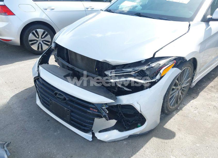 Photo 6 of 2018 Hyundai Elantra SPORT (VIN KMHD04LB7JU627242)